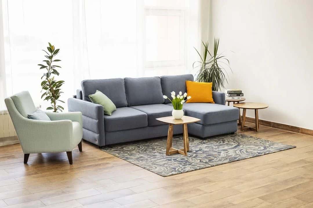Как правильно разместить угловой диван?